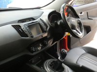 USED 2014 14 KIA SPORTAGE 1.7 CRDI 3 SAT NAV ISG 5d 114 BHP SAT NAV LEATHER SUNROOF