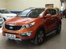 USED 2014 14 KIA SPORTAGE 1.7 CRDI 3 SAT NAV ISG 5d 114 BHP SAT NAV LEATHER SUNROOF