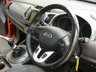 USED 2014 14 KIA SPORTAGE 1.7 CRDI 3 SAT NAV ISG 5d 114 BHP SAT NAV LEATHER SUNROOF