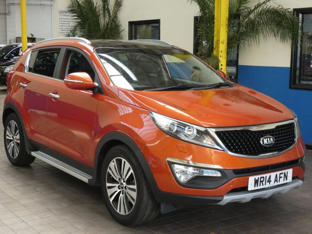 2014 14 Kia Sportage 1.7 CRDI 3 SAT NAV ISG 5d 114 BHP