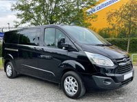 USED 2015 15 FORD TRANSIT CUSTOM 290 TDCi 125 LIMITED L2 D/CAB CREW TWIN SIDE DOORS 