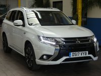 USED 2017 17 MITSUBISHI OUTLANDER 2.0 PHEV 4H 5d 200 BHP SAT NAV SUNROOF LEATHER VAT Q