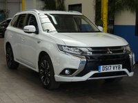 USED 2017 17 MITSUBISHI OUTLANDER 2.0 PHEV 4H 5d 200 BHP SAT NAV SUNROOF LEATHER VAT Q