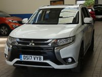 USED 2017 17 MITSUBISHI OUTLANDER 2.0 PHEV 4H 5d 200 BHP SAT NAV SUNROOF LEATHER VAT Q