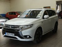 USED 2017 17 MITSUBISHI OUTLANDER 2.0 PHEV 4H 5d 200 BHP SAT NAV SUNROOF LEATHER VAT Q