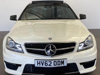USED 2012 62 MERCEDES-BENZ C CLASS 6.2 C63 AMG 2d 457 BHP Sensational performance , &pound;12030 5 Star Factory options,  Non Turbo 6.3 V8 AMG Hardcore , Becoming collectable this vehicle is one to cherish and enjoy
