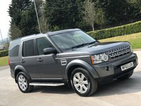USED 2013 63 LAND ROVER DISCOVERY 3.0 4 SDV6 HSE 5d 255 BHP SAT NAV + CAMERA + P , SENSORS + +