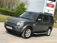 USED 2013 63 LAND ROVER DISCOVERY 3.0 4 SDV6 HSE 5d 255 BHP SAT NAV + CAMERA + P , SENSORS + +