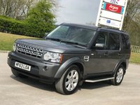 USED 2013 63 LAND ROVER DISCOVERY 3.0 4 SDV6 HSE 5d 255 BHP SAT NAV + CAMERA + P , SENSORS + +