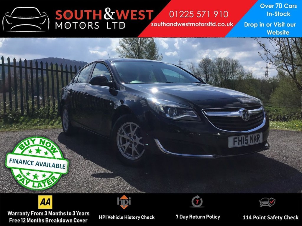 View our VAUXHALL INSIGNIA