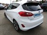USED 2018 67 FORD FIESTA 1.0 ST-LINE 3d 124 BHP Finished in  with contrasting GREY SPORTS Cloth interior trim. This Fiesta is a small car that you can really enjoy driving. Economical and cheap to run, stylish to look at and some great features. Specification includes Sat Nav, DAB radio, B/Tooth, 18" Alloys, Heated Front Screen, Air Con and much more. This is a must for the first time driver or small family. Serviced at 21078 miles and at 29338 miles. 12 Months MOT.