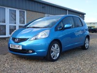 USED 2010 59 HONDA JAZZ 1.3 I-VTEC EX 5d 98 BHP www.suffolkcarcentre.co.uk - Located a Reydon