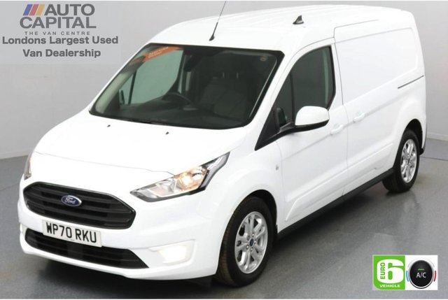 2020 70 FORD TRANSIT CONNECT 1.5 240 Limited EcoBlue Auto 120 BHP L2 LWB 3 Seats Low Emission
