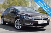 USED 2014 64 VOLKSWAGEN CC 2.0 GT TDI BLUEMOTION TECHNOLOGY DSG 4d 138 BHP 43,000 MILES! FULL VW SERVICE HISTORY! 2 KEYS! SAT NAV!