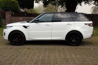 USED 2015 15 LAND ROVER RANGE ROVER SPORT 3.0 SDV6 AUTOBIOGRAPHY DYNAMIC [306 BHP] 4X4 ESTATE AUTO 