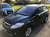 USED 2009 59 FORD KUGA 2.0 TITANIUM TDCI 2WD 5d 134 BHP Huge Specification Kuga With Full Main Agent Service History.