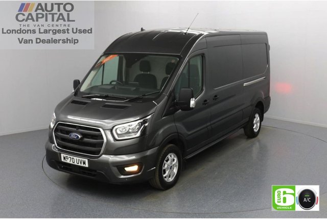 2020 70 FORD TRANSIT 2.0 350 FWD Limited EcoBlue Auto 185 BHP L3 H2 Low Emission
