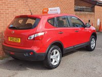 USED 2010 10 NISSAN QASHQAI 1.6 VISIA 5d 113 BHP FULL SERVICE HISTORY 10 STAMPS