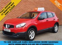 USED 2010 10 NISSAN QASHQAI 1.6 VISIA 5d 113 BHP FULL SERVICE HISTORY 10 STAMPS