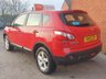 USED 2010 10 NISSAN QASHQAI 1.6 VISIA 5d 113 BHP FULL SERVICE HISTORY 10 STAMPS