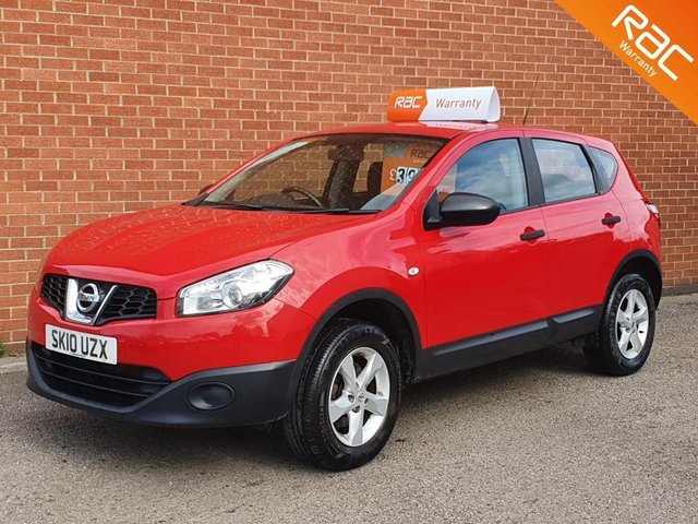 2010 10 Nissan Qashqai 1.6 VISIA 5d 113 BHP