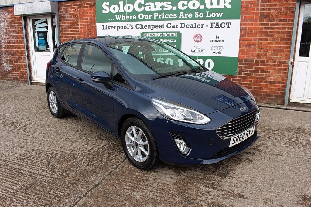 2019 68 FORD FIESTA 1.5 ZETEC TDCI 5d 85 BHP