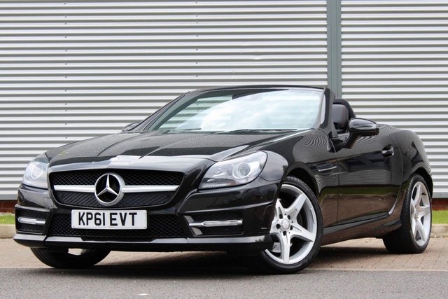 2011 61 Mercedes-Benz Slk 3.5 SLK350 BlueEFFICIENCY AMG Sport Edition 125 7G-Tronic Plus 2dr