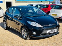 USED 2012 12 FORD FIESTA 1.4 ZETEC 5 DOOR Low Mileage with a Full Ford Service History