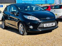 USED 2012 12 FORD FIESTA 1.4 ZETEC 5 DOOR Low Mileage with a Full Ford Service History