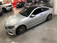 USED 2017 67 MERCEDES-BENZ E-CLASS 2.0 E 220 D AMG LINE PREMIUM PLUS 2d 192 BHP * CRUISE   * BLUETOOTH * NAV MOT NOV * MERC HISTORY * DAB *
