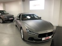 USED 2014 64 MASERATI GHIBLI 3.0 DV6 4d 275 BHP * CRUISE CONTROL   * BLUETOOTH * NAVIGATION  * 4 SERVICE STAMPS * CLIMATE CONTROL