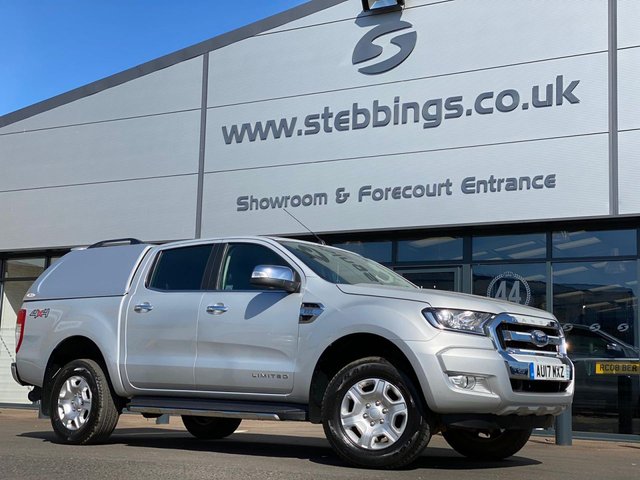 2017 17 FORD RANGER 2.2 LIMITED 4X4 DOUBLE CAB PICK UP TDCI 4d 158 BHP