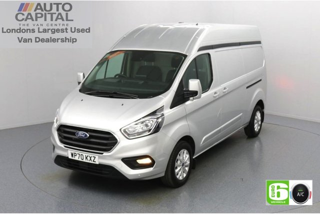 2020 70 FORD TRANSIT CUSTOM 2.0 300 Limited EcoBlue Auto 170 BHP L2 H2 Euro 6 Low Emission