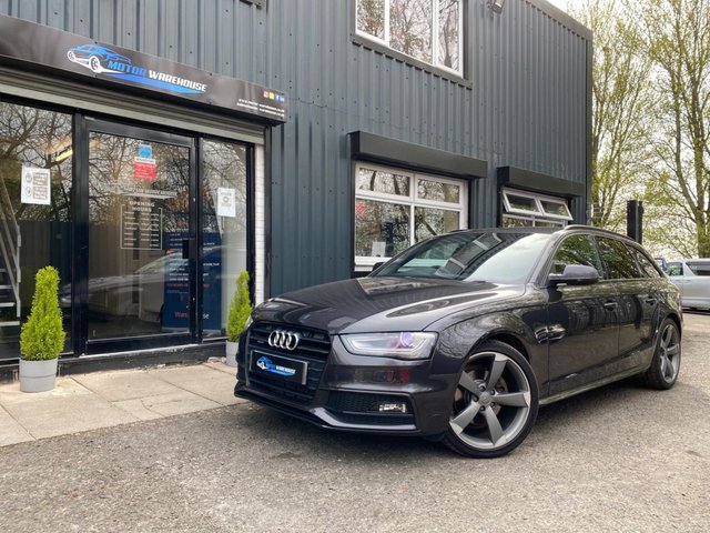 2013 63 Audi A4 2.0 AVANT TDI QUATTRO BLACK EDITION S/S 5d 174 BHP