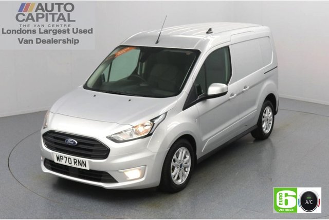 2020 70 FORD TRANSIT CONNECT 1.5 200 Limited EcoBlue Auto 120 BHP L1 SWB 3 Seats Low Emission