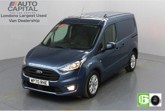 2020 70 FORD TRANSIT CONNECT 1.5 200 Limited EcoBlue Auto 120 BHP L1 SWB 3 Seats Low Emission
