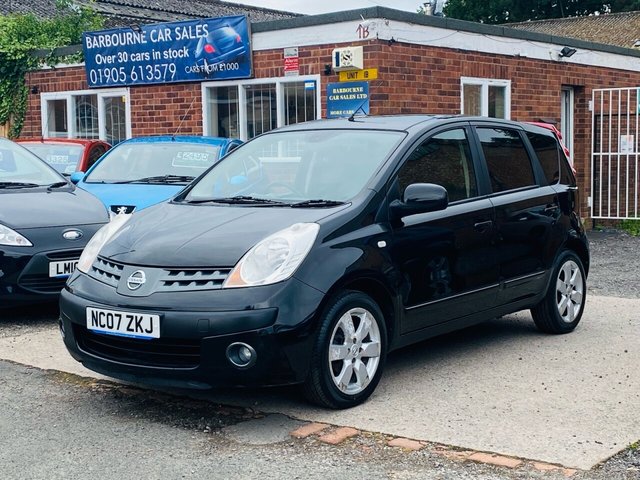 2007 07 Nissan Note 1.6L SVE 5d 109 BHP
