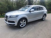 USED 2014 64 AUDI Q7 4.2 TDI QUATTRO S LINE 5d 340 BHP ZERO DEPOSIT FINANCE AVAILABLE