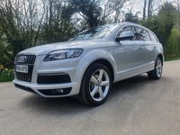 USED 2014 64 AUDI Q7 4.2 TDI QUATTRO S LINE 5d 340 BHP ZERO DEPOSIT FINANCE AVAILABLE