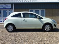 USED 2012 12 VAUXHALL CORSA 1.0 S ECOFLEX 3d 64 BHP www.suffolkcarcentre.co.uk - Located a Reydon