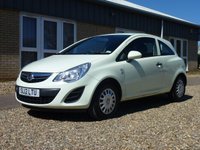 USED 2012 12 VAUXHALL CORSA 1.0 S ECOFLEX 3d 64 BHP www.suffolkcarcentre.co.uk - Located a Reydon