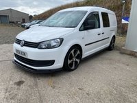 USED 2012 61 VOLKSWAGEN CADDY MAXI 1.6 C20 TDI KOMBI 102 BHP 