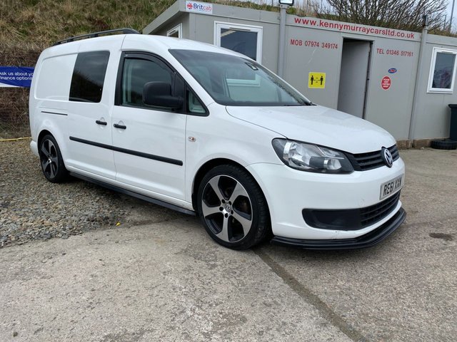 2012 61 Volkswagen Caddy Maxi 1.6 C20 TDI KOMBI 102 BHP