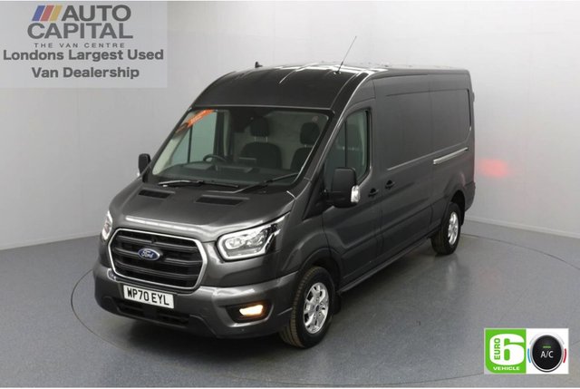 2020 70 FORD TRANSIT 2.0 350 FWD Limited EcoBlue Auto 130 BHP L3 H2 Low Emission