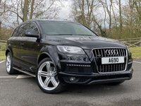 USED 2013 63 AUDI Q7 3.0 TDI QUATTRO S LINE PLUS 5d 245 BHP 4WD AUTO 7 SEATER Airmatic Premium Edition 7 Seater