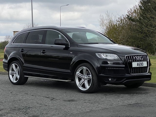 2013 63 Audi Q7 3.0 TDI QUATTRO S LINE PLUS 5d 245 BHP 4WD AUTO 7 SEATER
