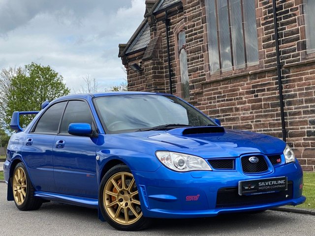2007 57 Subaru Impreza 2.5 WRX STI TYPE UK 4d 278 BHP