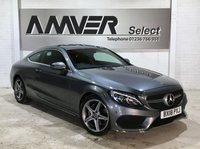 USED 2018 18 MERCEDES-BENZ C CLASS 2.1 C 220 D AMG LINE 2d 168 BHP 