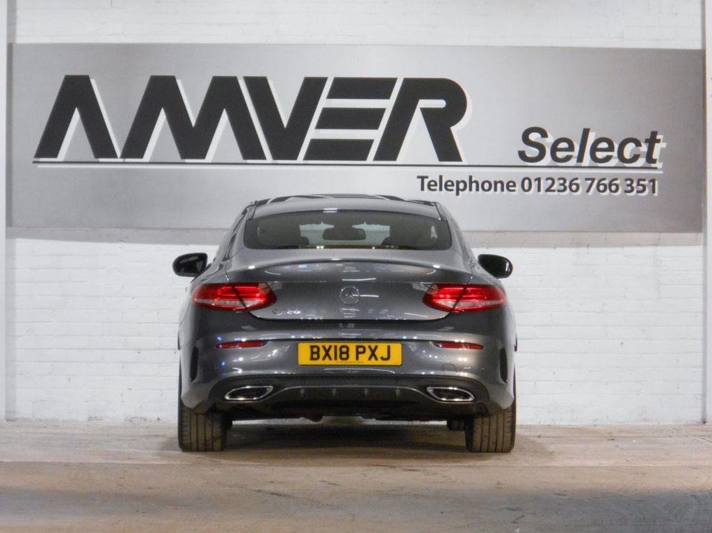 USED 2018 18 MERCEDES-BENZ C CLASS 2.1 C 220 D AMG LINE 2d 168 BHP 
