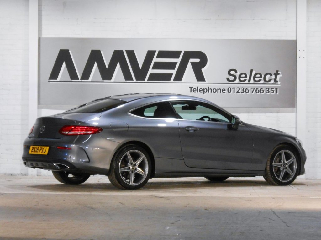 USED 2018 18 MERCEDES-BENZ C CLASS 2.1 C 220 D AMG LINE 2d 168 BHP 